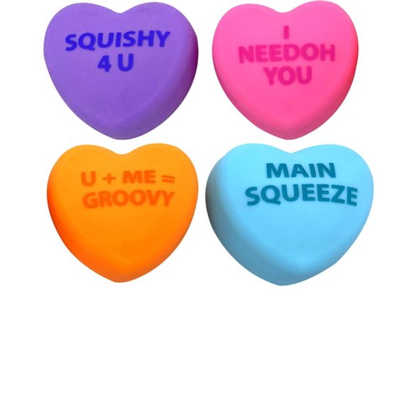 Squeeze Hearts Stress NeeDoh Squeeze Hearts -One per Orden Random- Color Ages 3+ - Picture 7 of 7